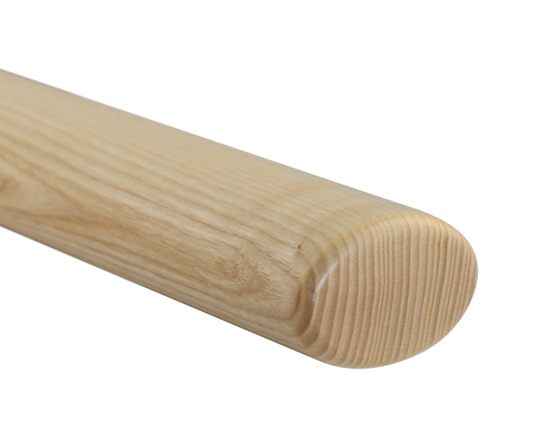 Houten leuning Es - ovaal, 60 x 40 mm