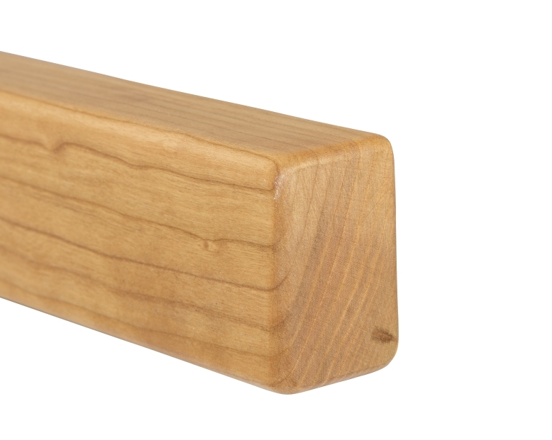 houten leuning kersenboom - rechthoekig, 40 x 60 mm