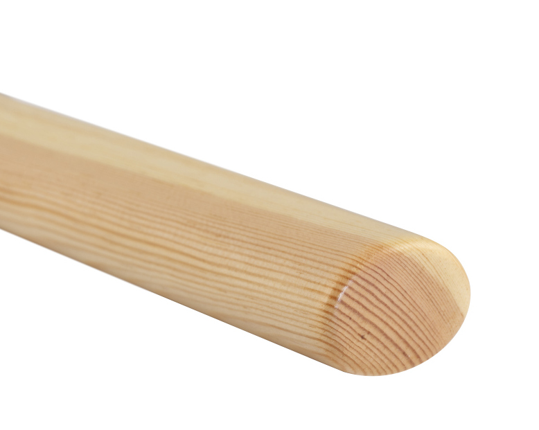 Houten leuning Spar - ovaal, 50 x 35 mm