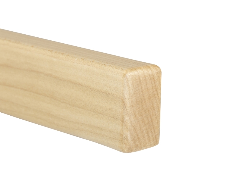 houten leuning esdoorn - rechthoekig, 30 x 50 mm