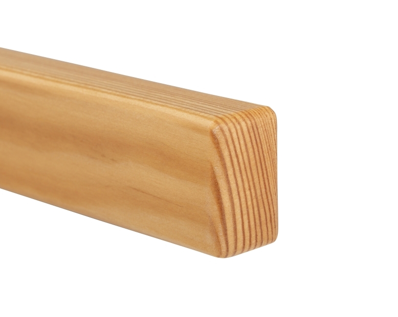 houten leuning lariks - rechthoekig, 30 x 50 mm