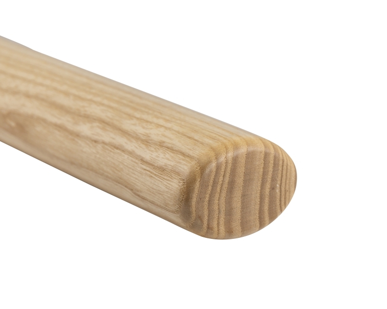 Houten leuning Es - ovaal, 50 x 35 mm