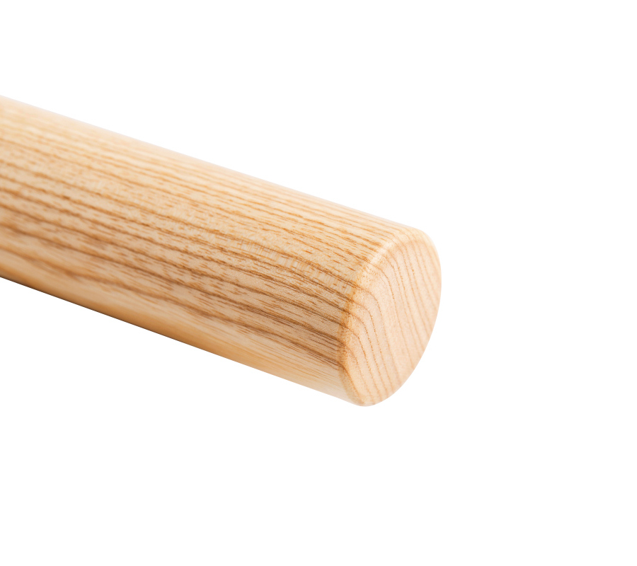 Houten leuning Essen - rond, diameter 42 mm