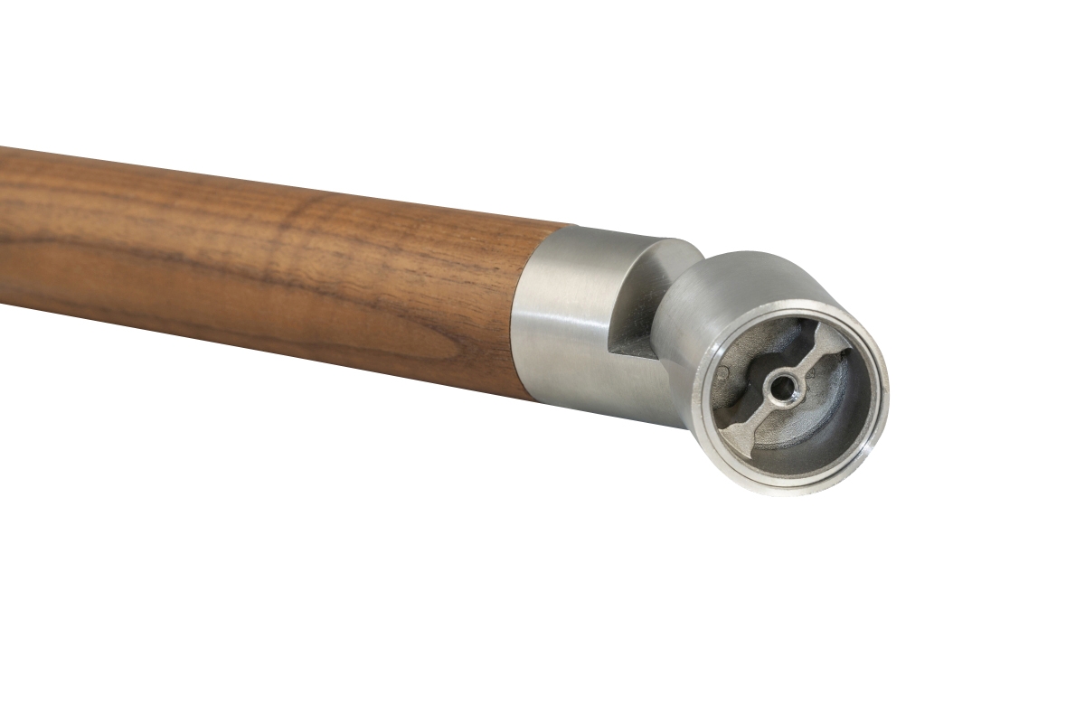 Roestvrijstalen flexibele verbinder, voor Ø 42 mm