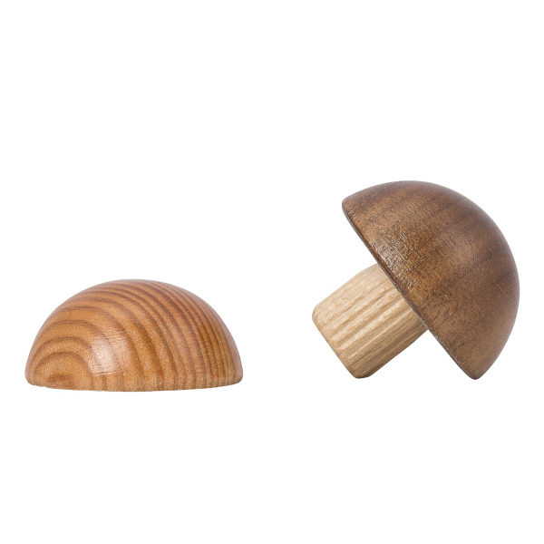 Ronde eindkap - Lariks - diverse diameters, voor ronde houten leuning