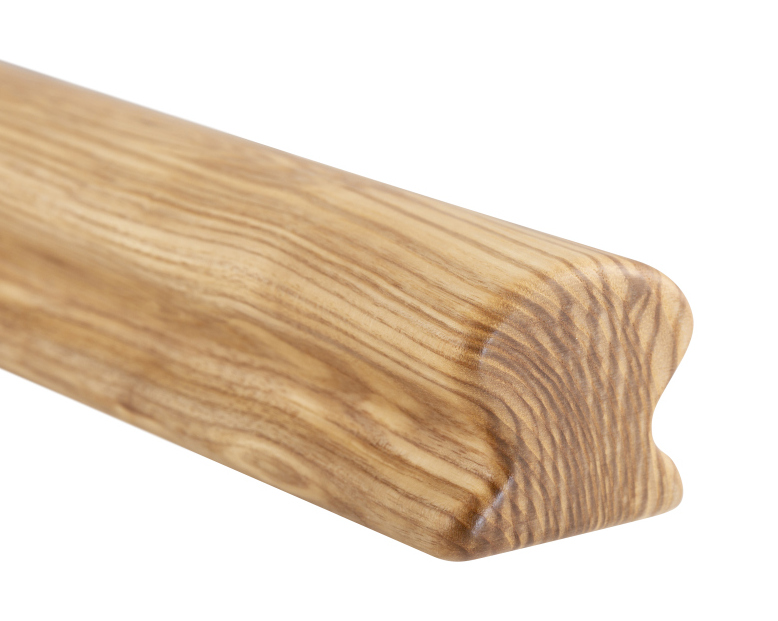 Houten leuning Es - omegavorm, 55 x 50 mm