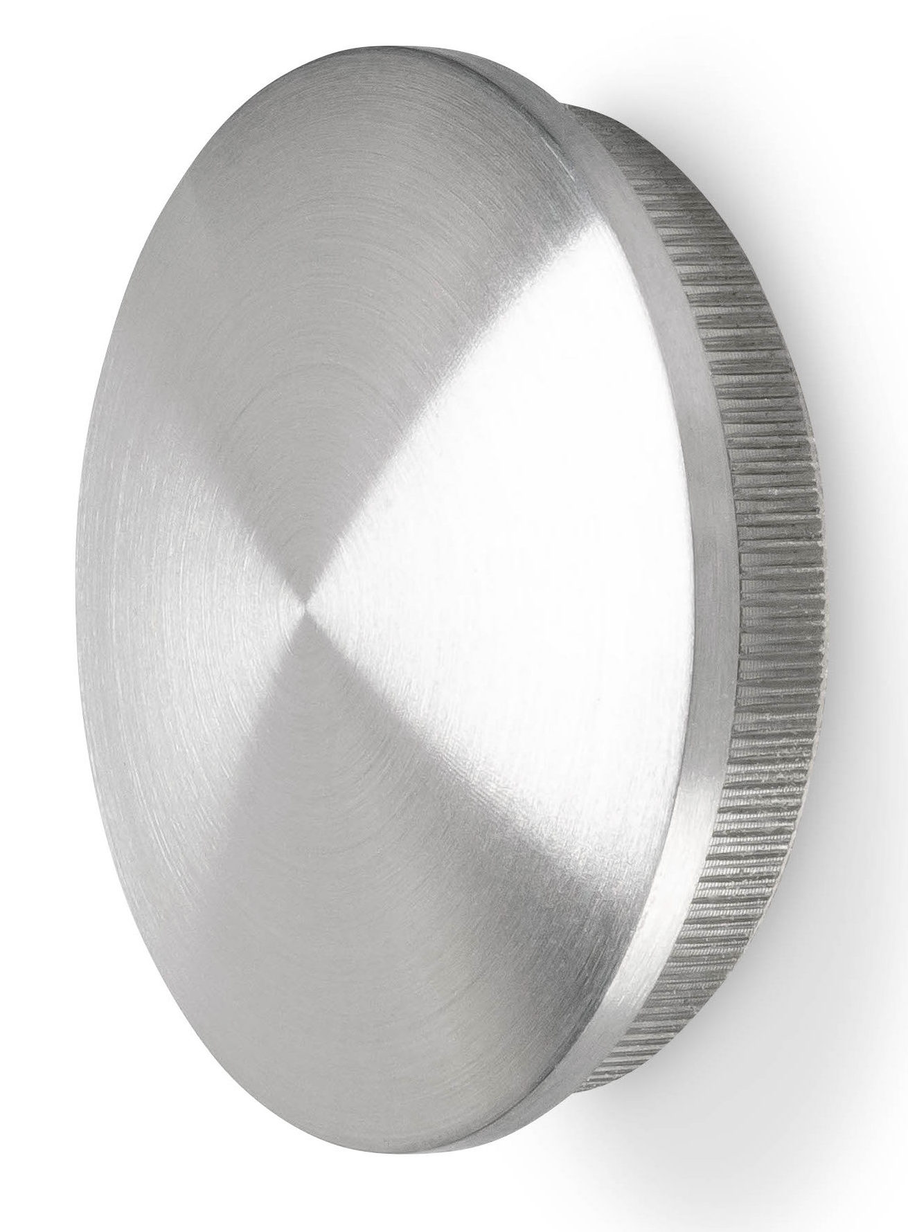 Roestvrijstalen eindkap bol, voor Ø 42,4 mm